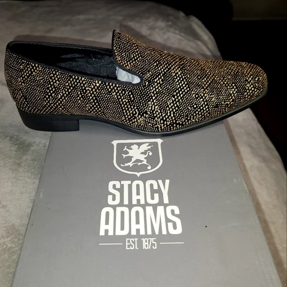 Stacy Adams | Shoes | Gold Black Stacy Adams Loafers Size 85  display picture 1